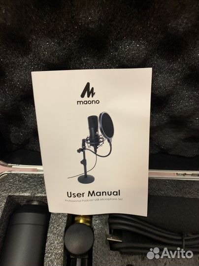 USB-микрофон maono, профессиональный, новый