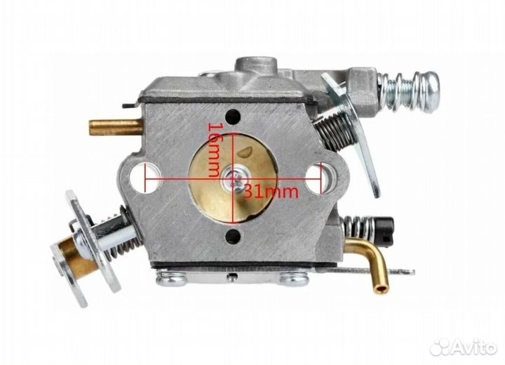 Карбюратор для бензопилы Partner 350, 370, 390