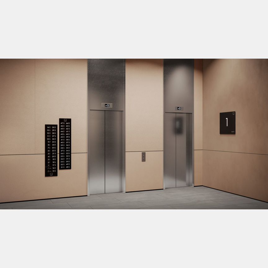 2-к. квартира, 38 м², 47/64 эт.