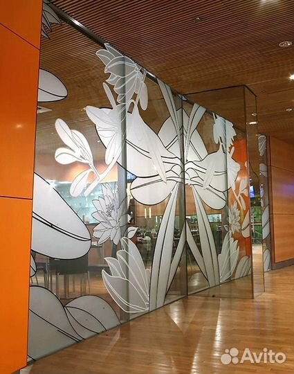 Стекло с фотопечатью с подсветкой