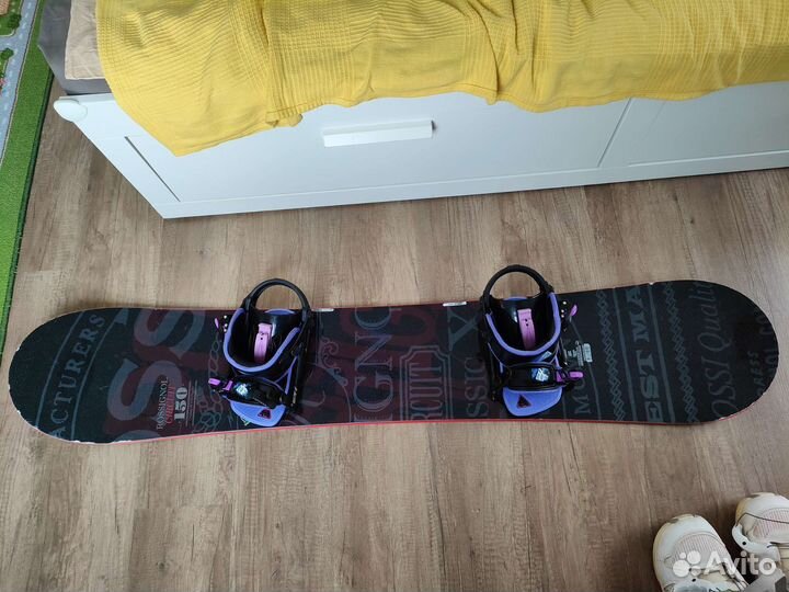 Сноуборд Rossignol circuit полный комплект 150