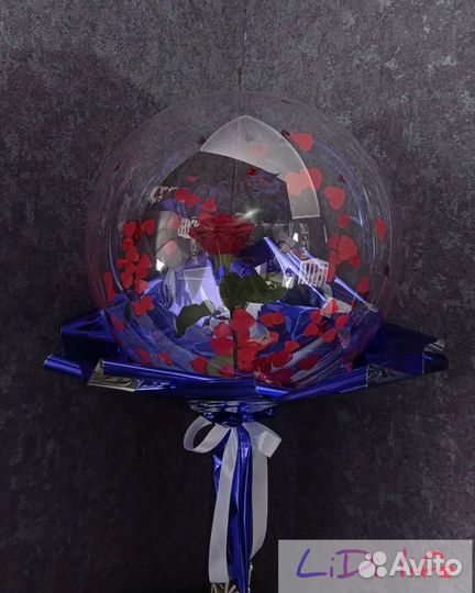 Роза в шаре