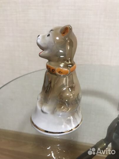 Статуэтка фарфоровая собаки офз