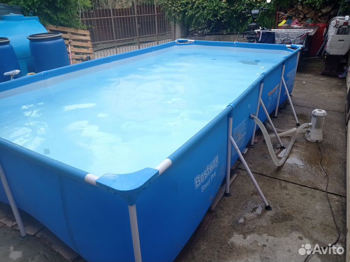 Каркасный бассейн бу