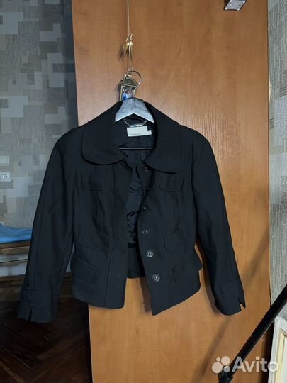 Жакет женский укороченый черный 42