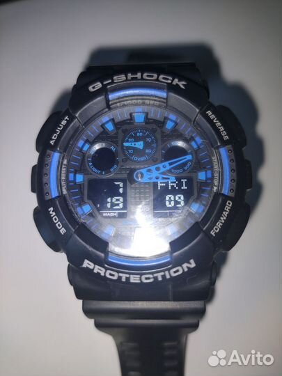 Часы casio g shock ga 100