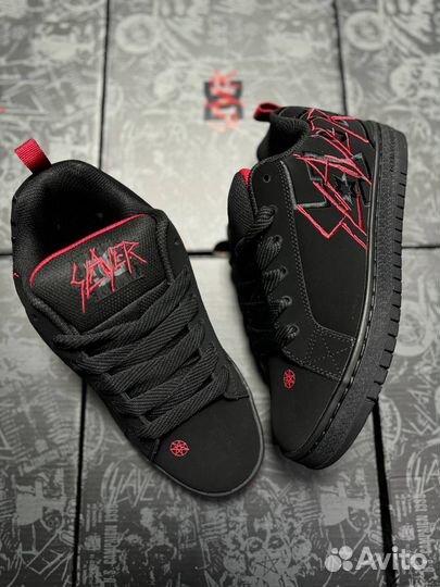 Мужские кеды Dc Shoes Court Graffik x Slayer