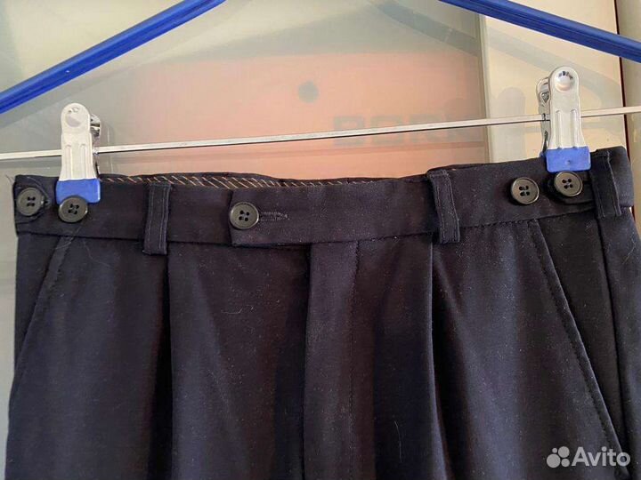 Школьная форма Пиджак+Брюки,Рубашка р.152Тем-Синий