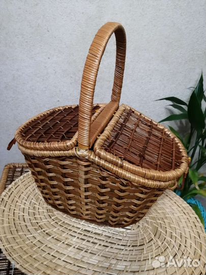 Корзина плетеная для пикника