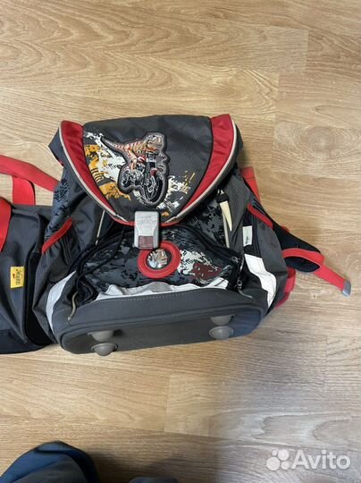 Рюкзак- ранец школьный ортопедический с сумкой