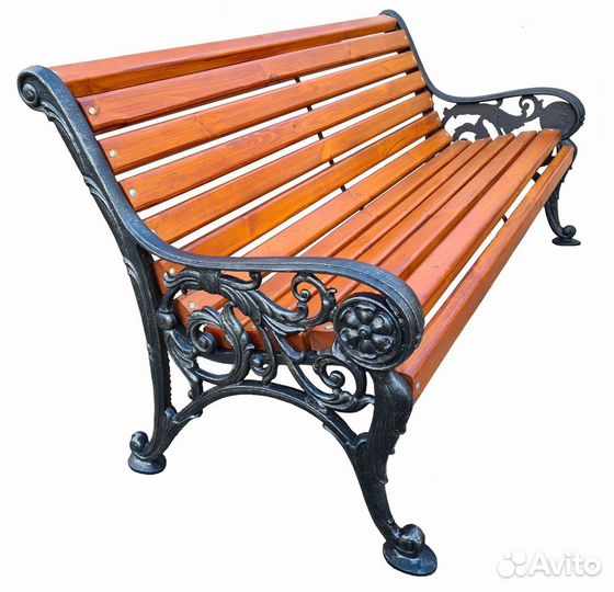 Скамейка чугунная Карамболь