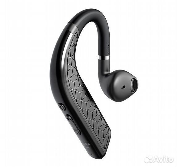Черная Bluetooth гарнитура Hoco E48