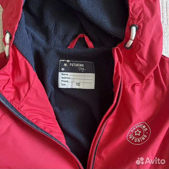 Жилет р.104 и ветровка р.110