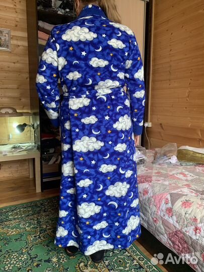 Халат махровый женский