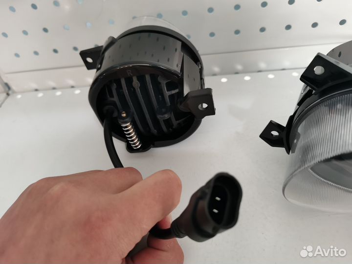 Противотуманки на volkswagen polo LED 60w