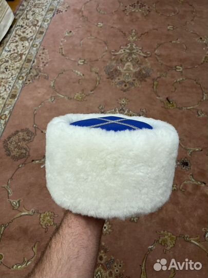 Кубанка из мутона белые и черные