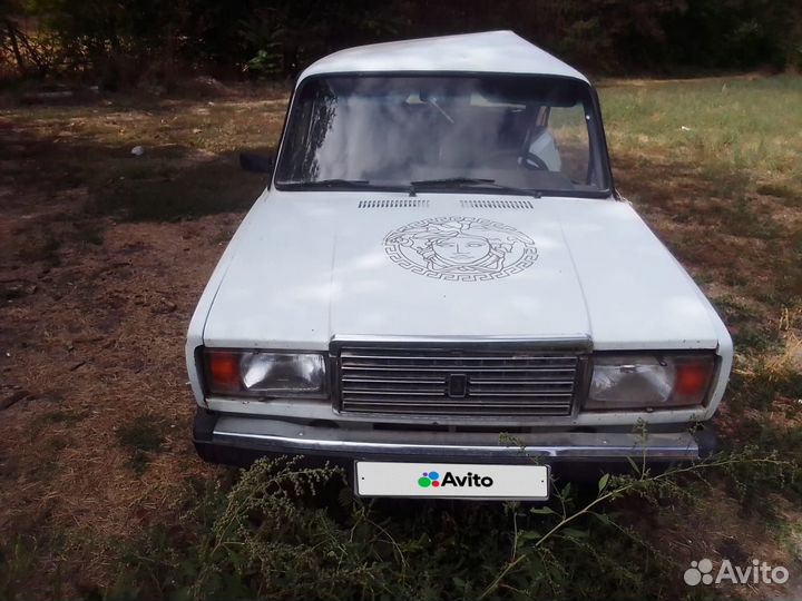 ВАЗ 2107 1.6 МТ, 2001, битый, 30 400 км