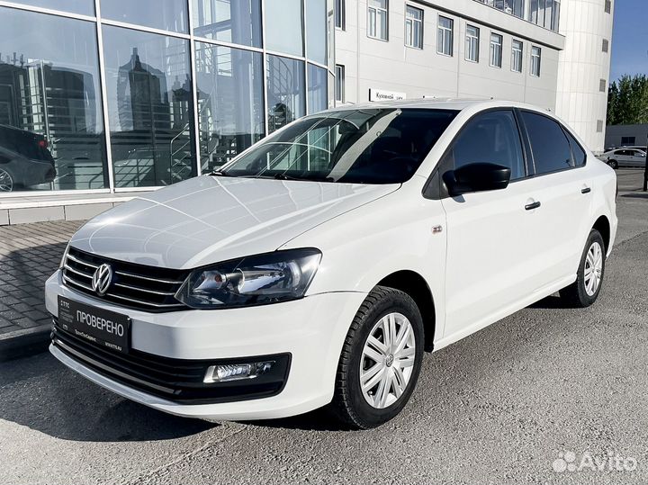 Volkswagen Polo 1.6 МТ, 2020, 107 450 км