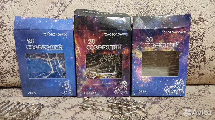 Головоломки, игрушки