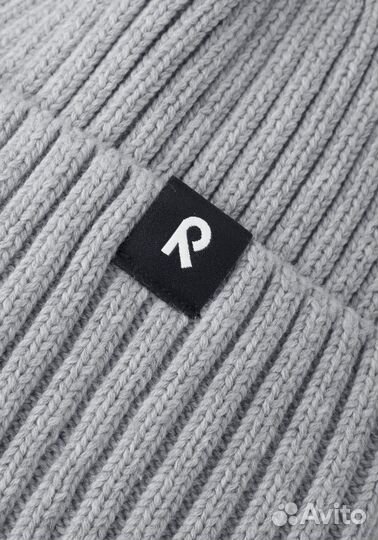 Шапка-бини Reima Hattara серая 48