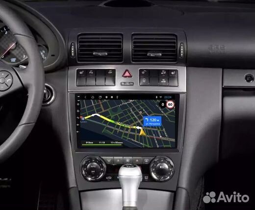 Автомагнитола на Android для Mercedes C-klasse