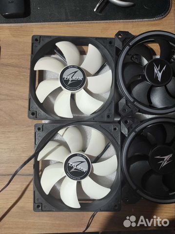 Корпусные кулера 120мм Zalman, nzxt