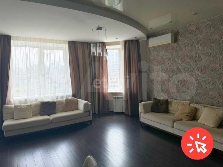 2-к. квартира, 80 м², 10/18 эт.