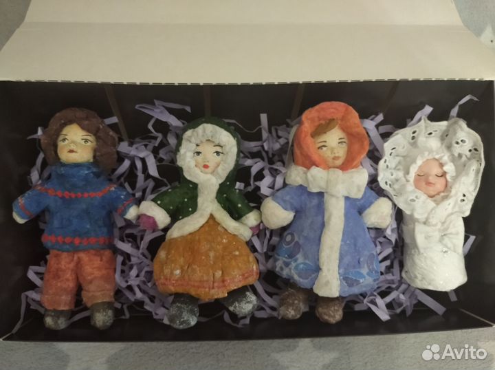 Набор ватных игрушек