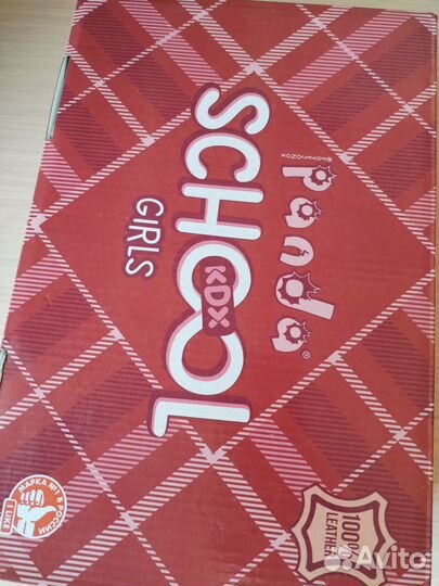 Туфли школьные для девочки 35