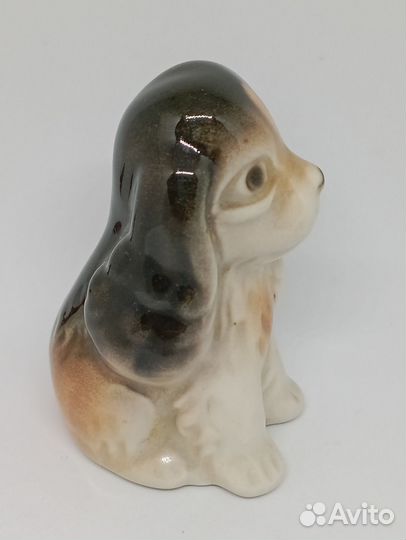 Фарфоровая статуэтка Щенок Румыния