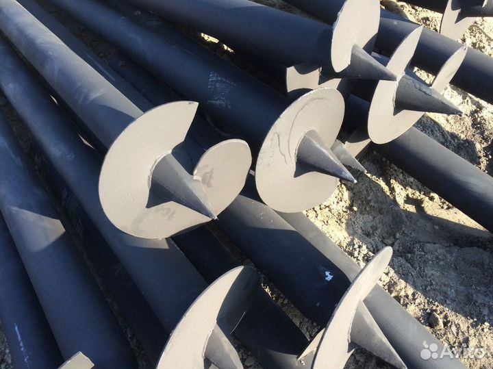 Фундамент винтовые сваи