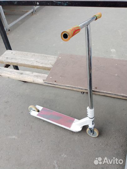 Самокат трюковой, читайте описание