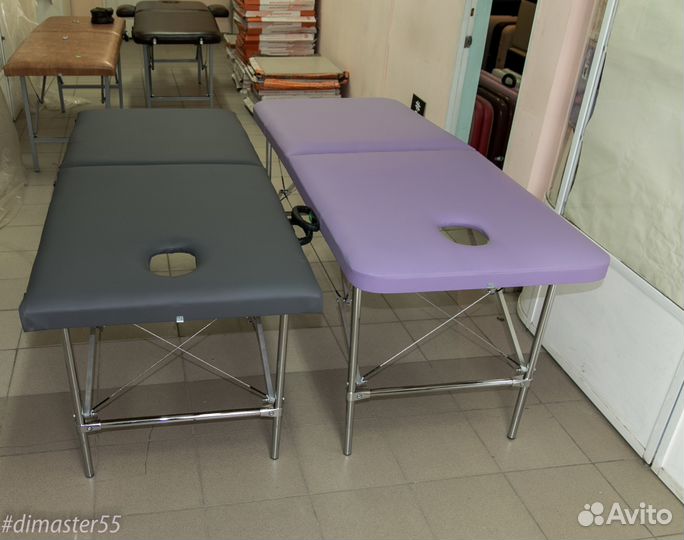 Массажные и косметологические столы-кушетки