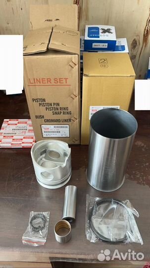 Поршневая группа 4JB1 Isuzu ELF Поршня, Гильзы, Ко