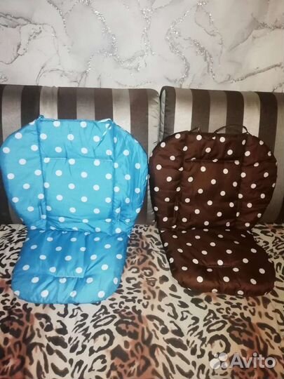 Чехол накладка, универсальная на стул для кормл