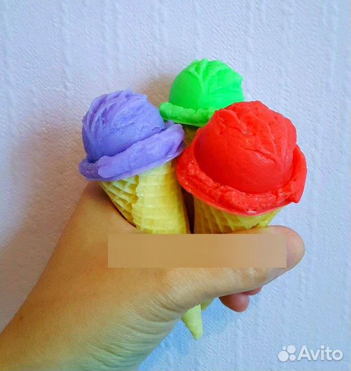 Мыло ручной работы мороженое