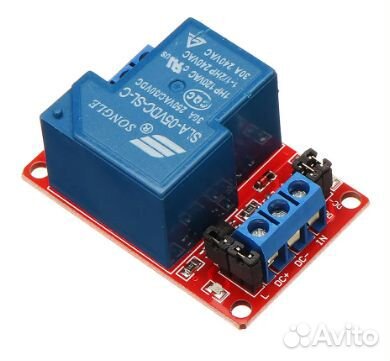 Силовое 1 канальное реле 30A 5V