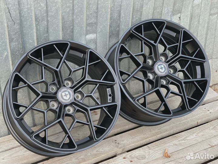 Диски R16 5*112 HRE FF10 Черный матовый MB