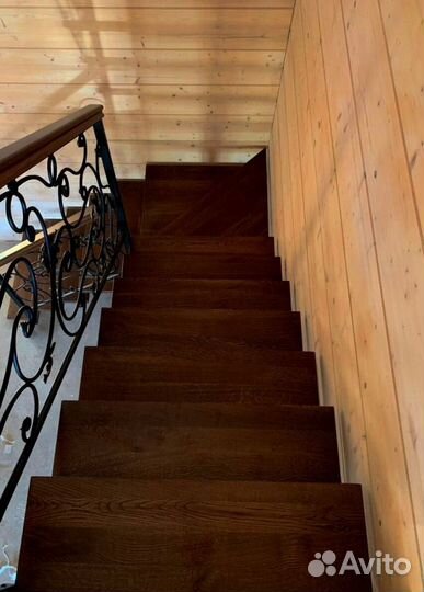 Лестницы г-образные под ключ
