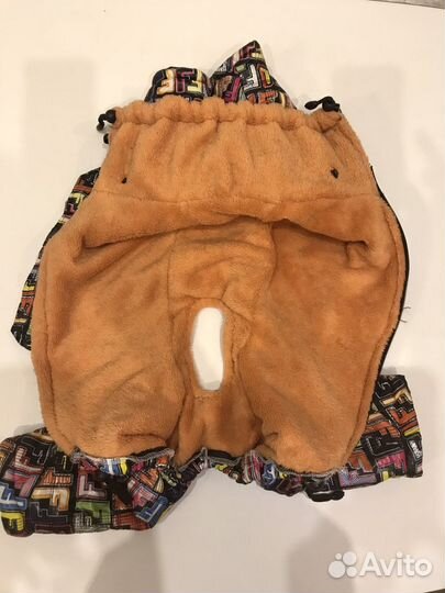 Зимний комбинезон для собаки кобеля