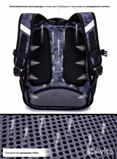 Новый 3D школьный рюкзак для мальчика