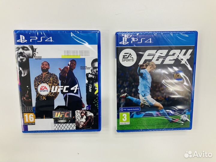 Ufc 4 ps4 диск (новый)