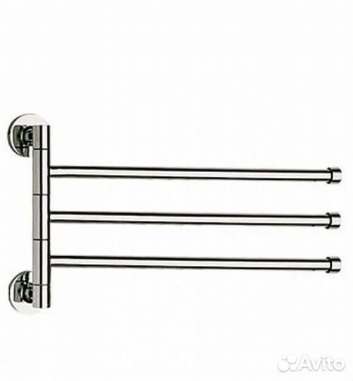 Держатель для полотенец тройной поворотный