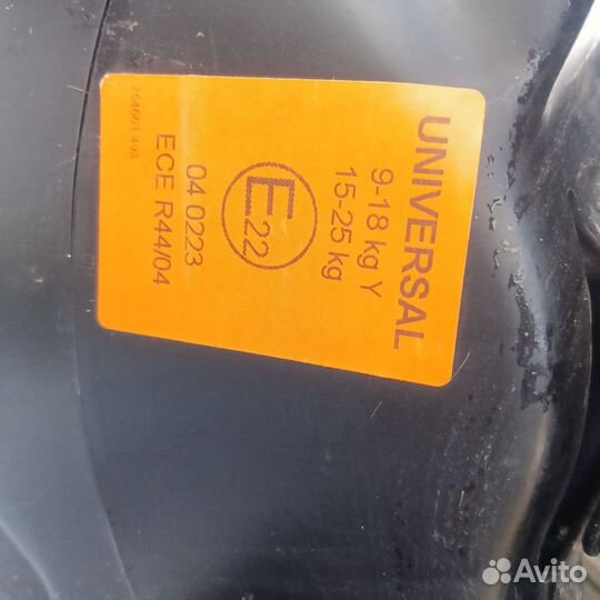 Детское автокресло 9 до 36 кг бу