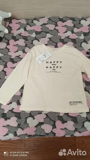 Кофточка на девочку новая Вайкики