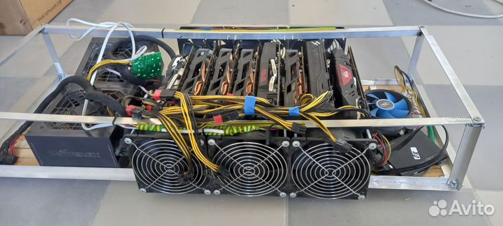 Майнинг ферма rx 580 8gb