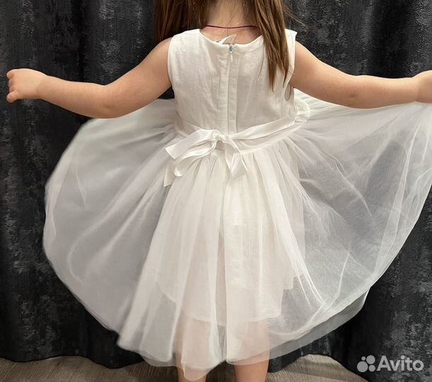Платье для девочки 92