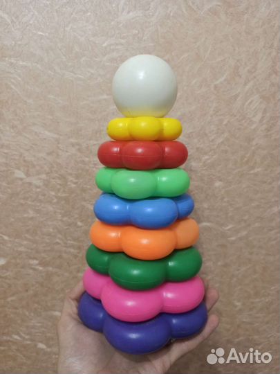 Пирамида, детская пирамидка. Развивающие игрушки