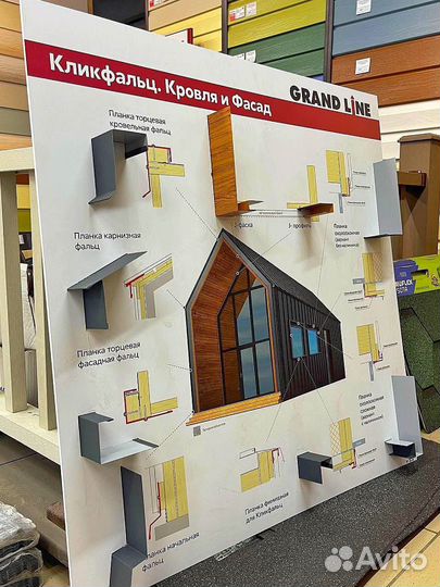 Кликфaльц. Фaльцевыe пaнeли