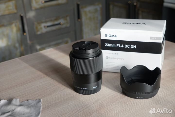 Объектив Sigma 23 F1.4 DC DN E-mount